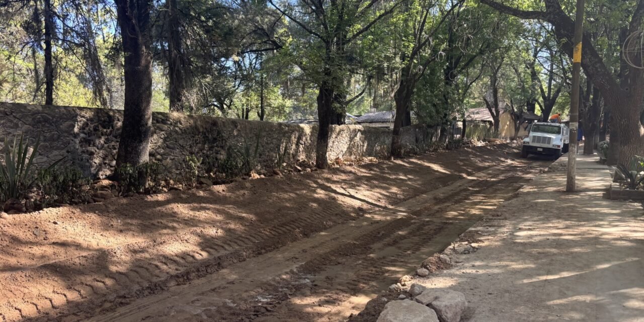 Ejecuta SIPDUS proyecto para renovar la imagen urbana de Huasca