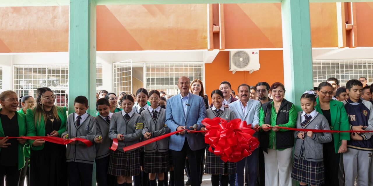 Gobierno de Hidalgo invierte 17.3 mdp en nuevo edificio educativo en Mixquiahuala