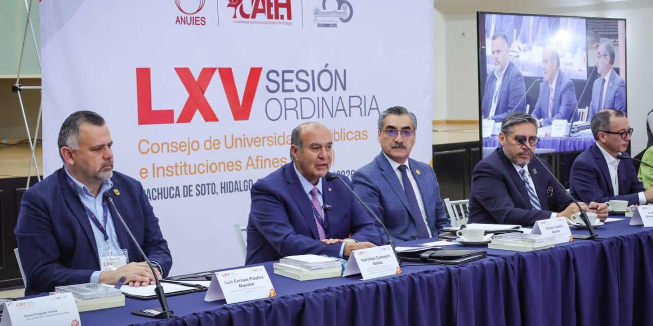 Inaugura Natividad Castrejón la LXV Sesión Ordinaria de CUPIA