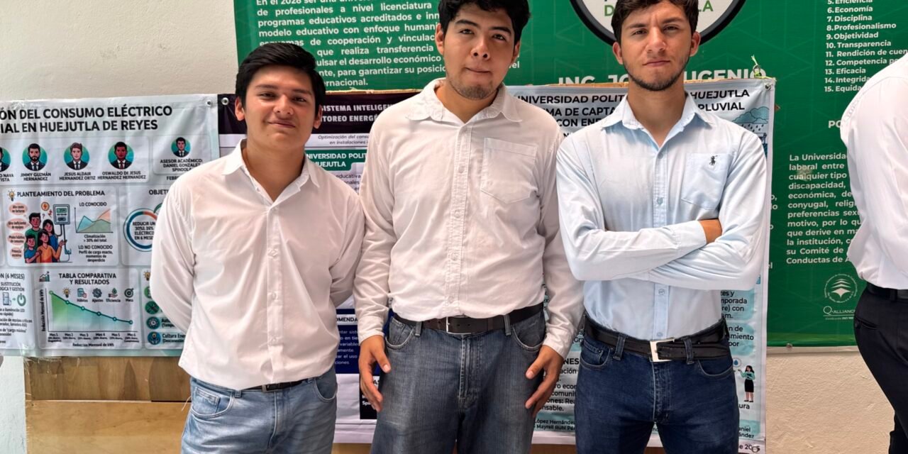 Estudiantes de la UPH desarrollan sistema inteligente para reducir el consumo eléctrico