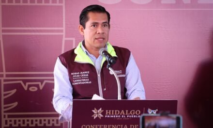 Rehabilita el Centro Hidalgo de la SICT carreteras, caminos y puentes, tras las afectaciones de las lluvias recientes