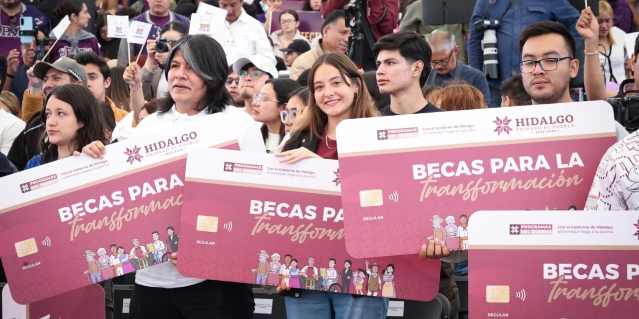 Hidalgo segundo estado con más becas para universitarios: Julio Menchaca