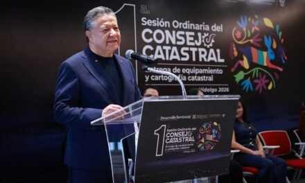 Julio Menchaca apuesta por modernización catastral en Hidalgo