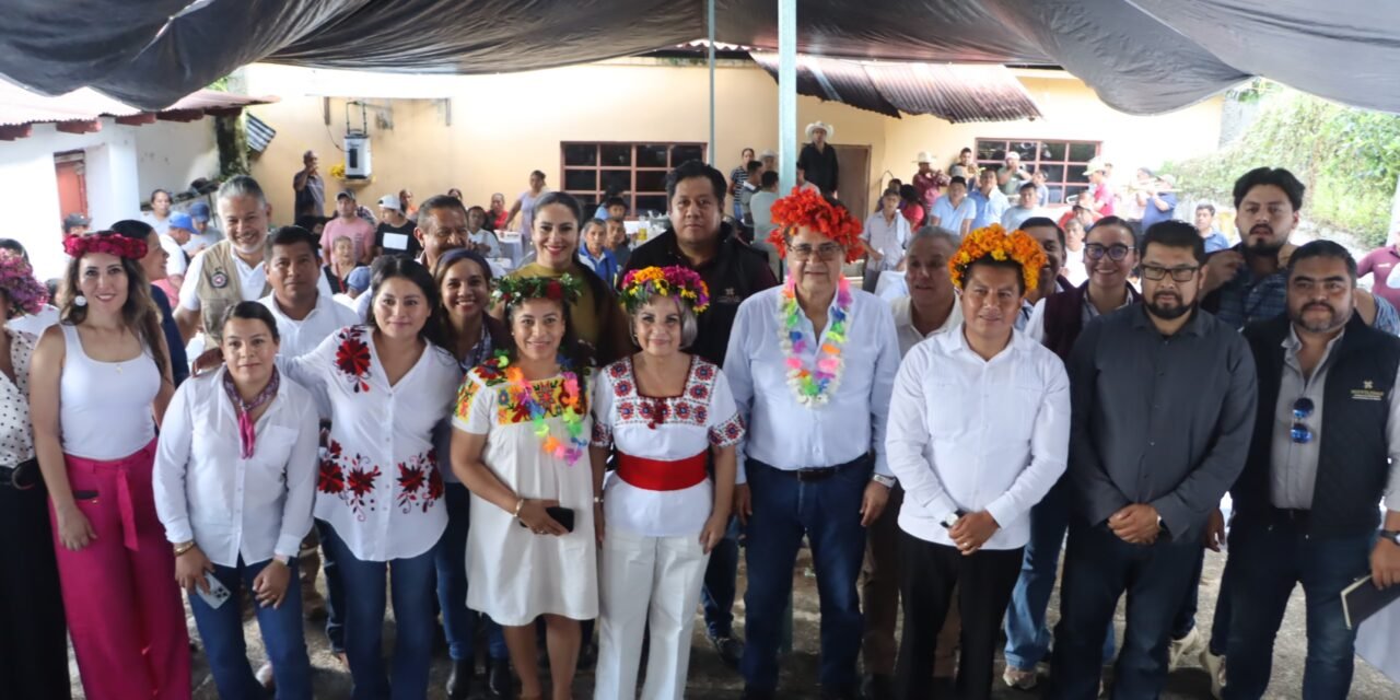 Secretaría de Gobierno fortalece atención directa en Huazalingo