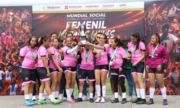 Con éxito se llevó a cabo la final del torneo “Mundial Mujeres Libres 2026” en Hidalgo