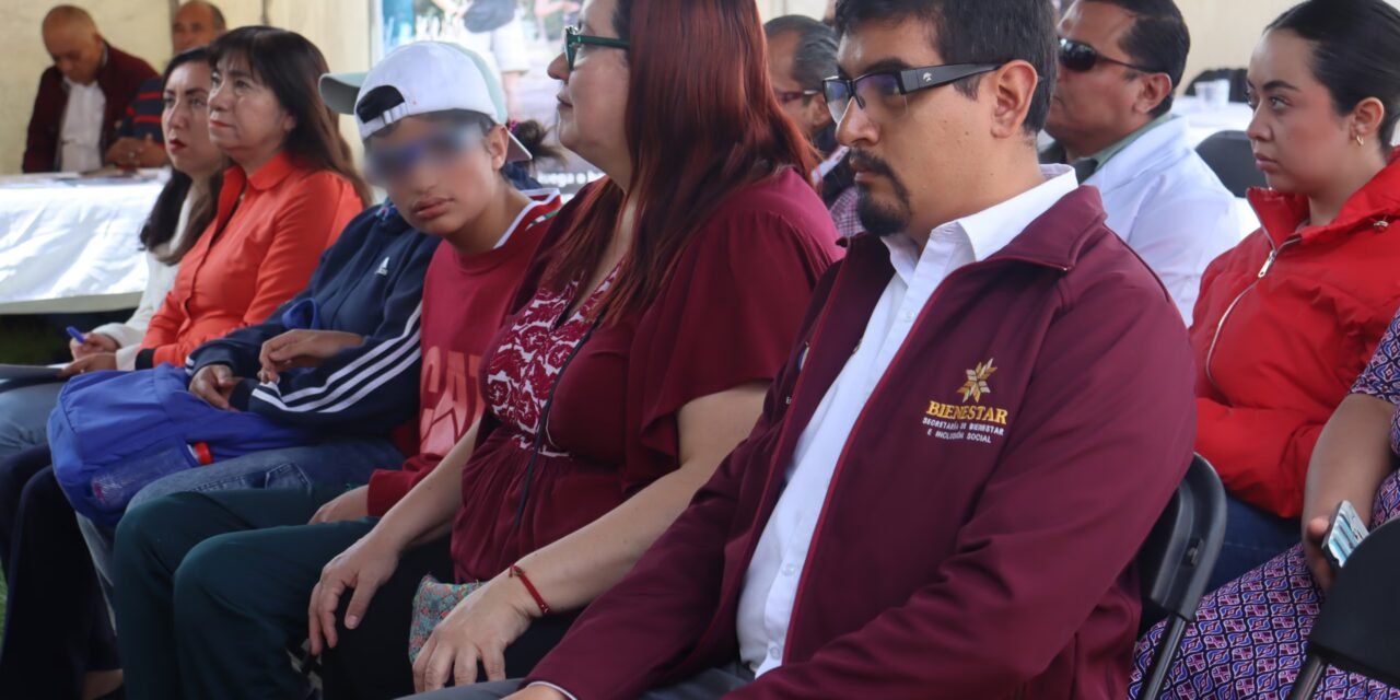 Sebiso llevó atención integral a personas con discapacidad, en colonia del sur de Pachuca