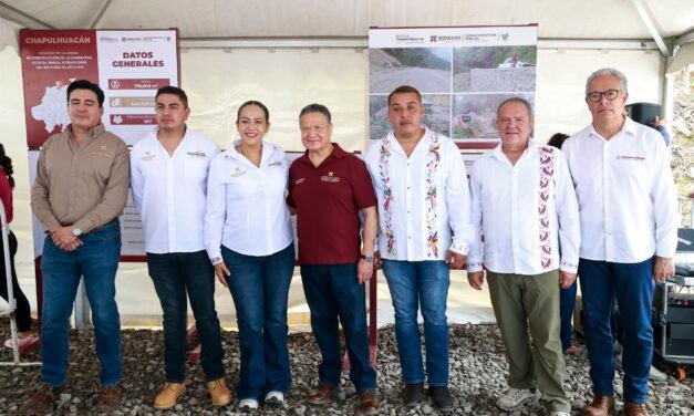 Julio Menchaca arranca las Rutas de la Reconstrucción en la Sierra Gorda hidalguense