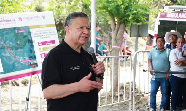 Sin adquirir deuda, gobierno de Hidalgo enfrenta afectaciones por vaguada monzónica