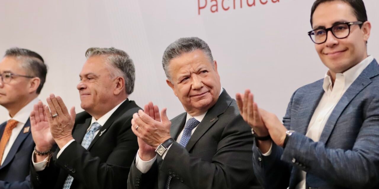 Julio Menchaca combate rezago en infraestructura pública; inversión supera 25 mil millones de pesos