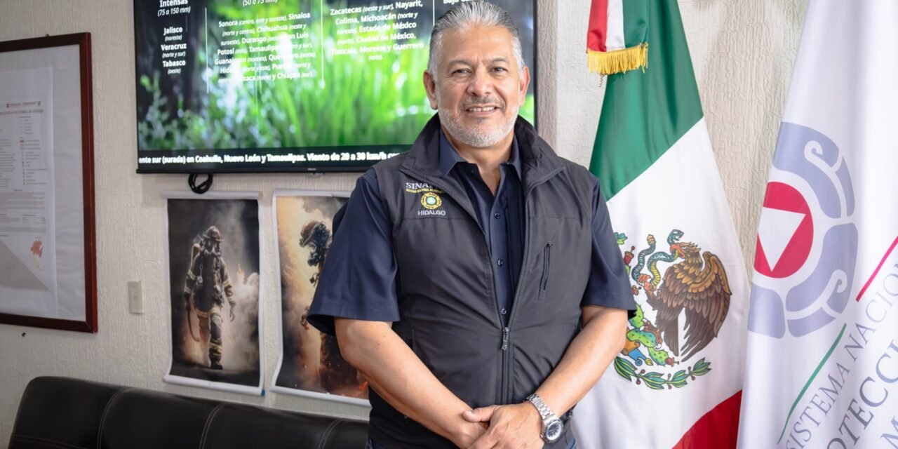 Protección Civil de Hidalgo llama a prevenir riesgos por lluvias en zonas urbanas y rurales