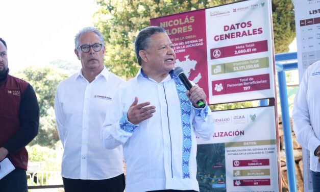 Gobiernos de Hidalgo y de México aplican más de 326 millones de pesos para Nicolás Flores           