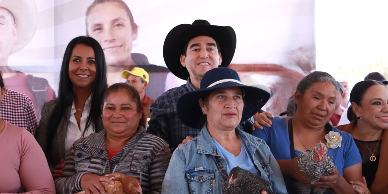Gobierno destina más de 13.4 millones de pesos en apoyos y subsidios para transformar el campo