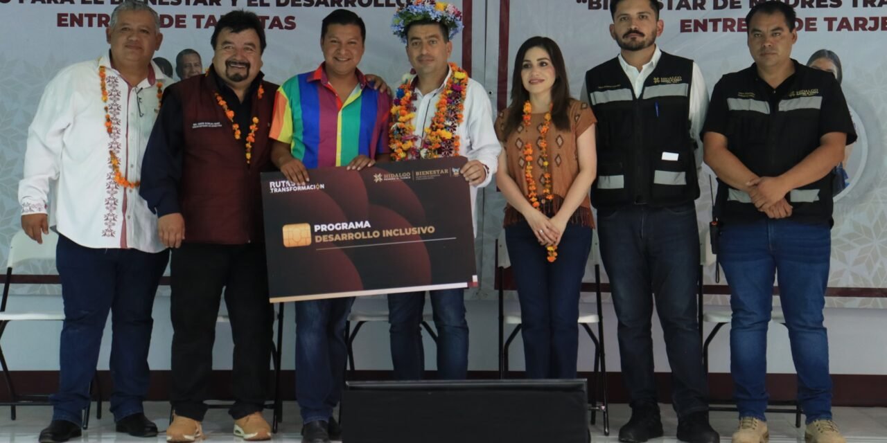 Apoyos de Desarrollo Inclusivo fortalecen más de 300 proyectos en Hidalgo