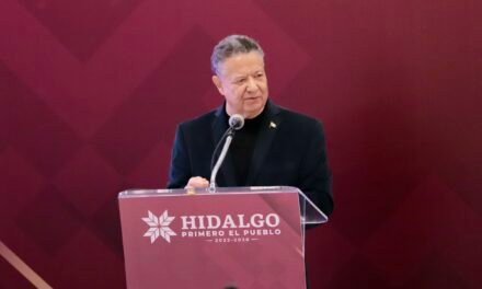 Menchaca Salazar anticipa dos años con más obra pública y programas sociales en Hidalgo
