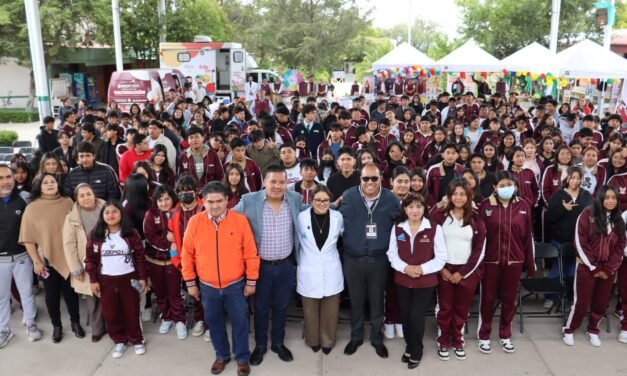 Desde las aulas, la Secretaría de Salud de Hidalgo fortalece prevención y atención de la salud mental de jóvenes