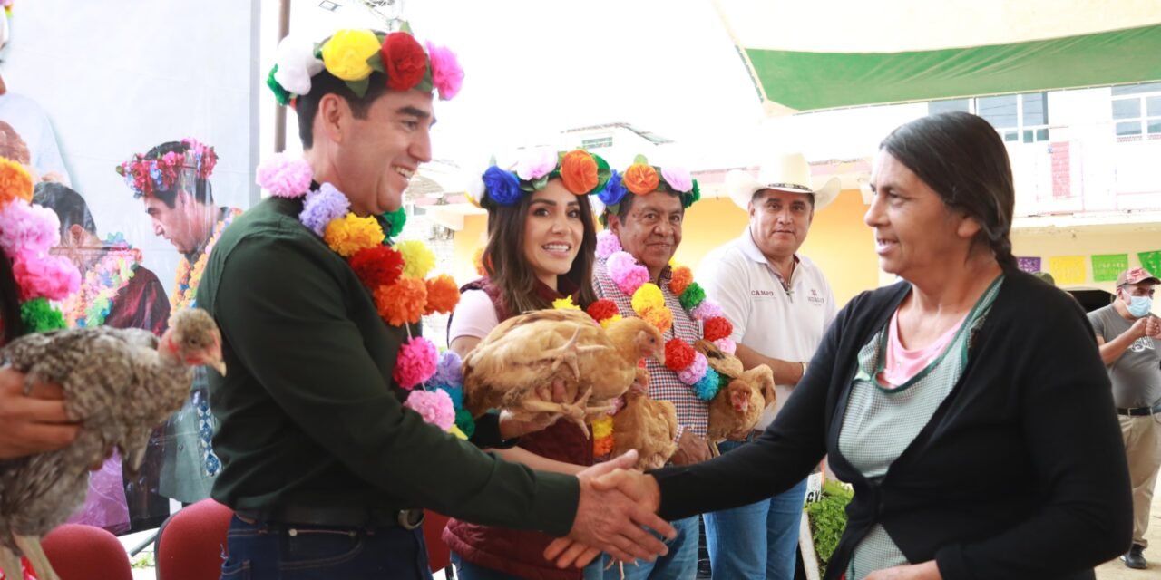 Impulso histórico al campo hidalguense: Saderh entrega 11.3 mdp en apoyos directos a las y los productores
