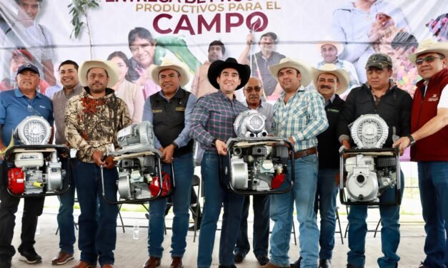Productores de Chapantongo y Progreso de Obregón recibieron insumos por 9.7 mdp